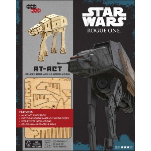 Модель сборная Star Wars AT-ACT Rogue One Deluxe Book and Model Set